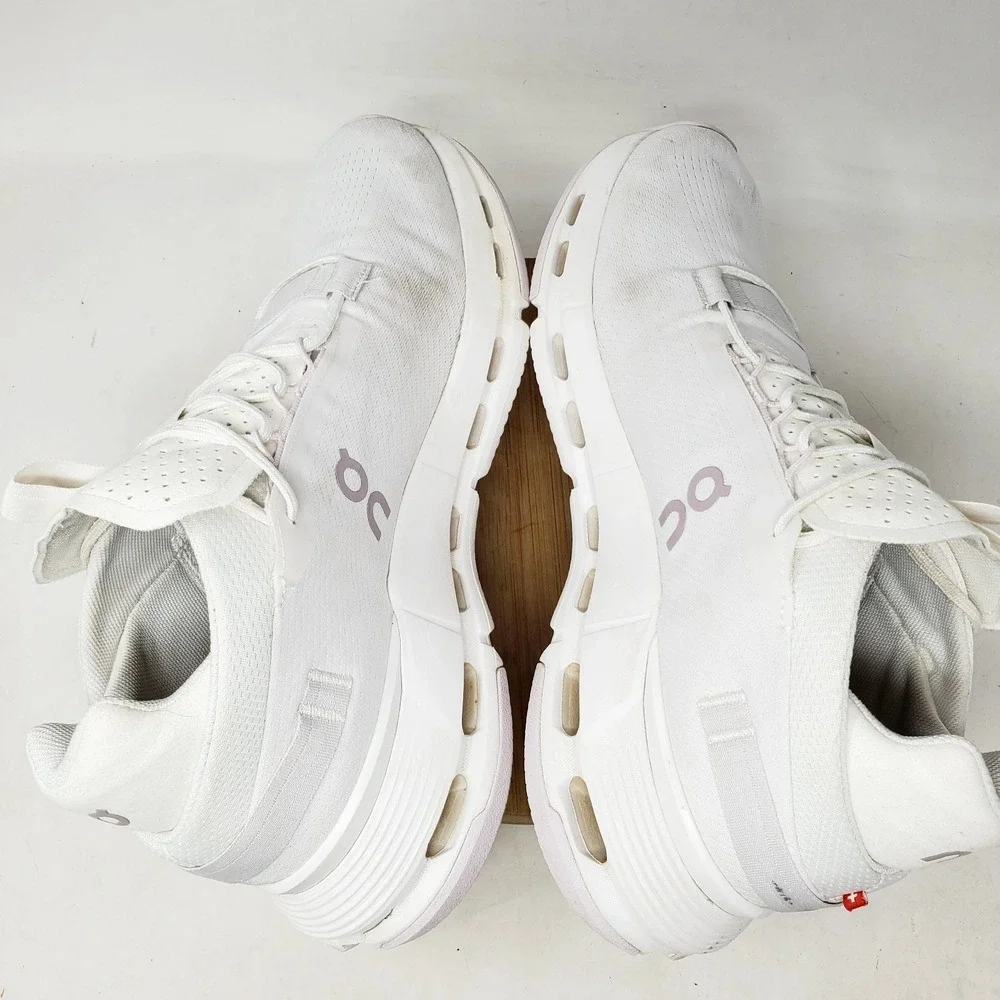 On Cloudnova Shoes Womens 11 White Sneaker Casual Gym Running Comfort